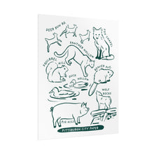 Load image into Gallery viewer, Allegheny County Creatures Rolled Posters