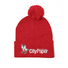Load image into Gallery viewer, Nellie Fly Pom-Pom Knitted hat