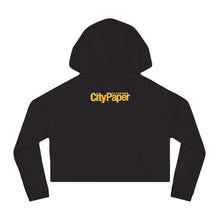 Load image into Gallery viewer, **Metal Core Pittsburgh City Paper** Cropped Hooded Sweatshirt