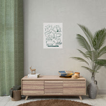 Load image into Gallery viewer, Allegheny County Creatures Rolled Posters