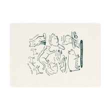 Load image into Gallery viewer, Allegheny County Creatures Cotton Tea Towel
