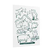 Load image into Gallery viewer, Allegheny County Creatures Rolled Posters