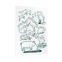 Load image into Gallery viewer, Allegheny County Creatures Rolled Posters