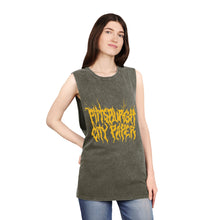 Load image into Gallery viewer, **Metal Core Pittsburgh City Paper** Stonewash Tank Top