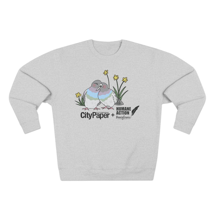{Love Pigeons} HAP Partnership Crewneck Sweatshirt