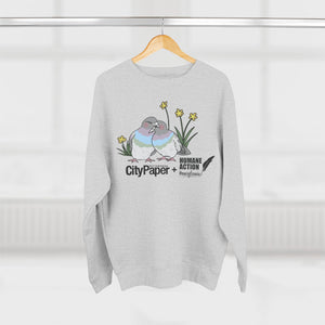 {Love Pigeons} HAP Partnership Crewneck Sweatshirt