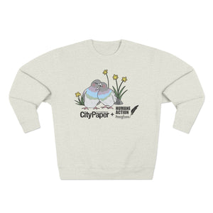 {Love Pigeons} HAP Partnership Crewneck Sweatshirt
