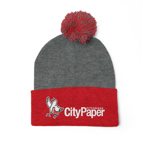 Nellie Fly Pom-Pom Knitted hat
