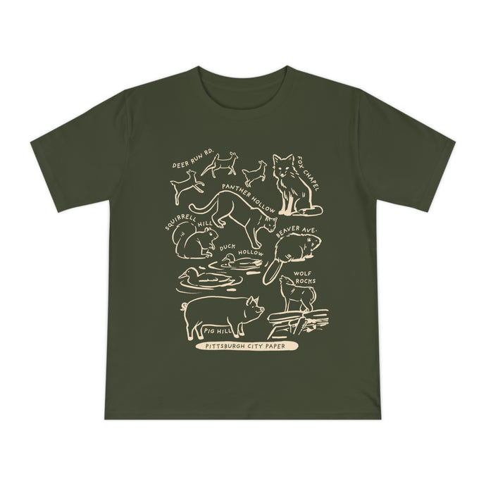 Allegheny County Creatures T-shirt