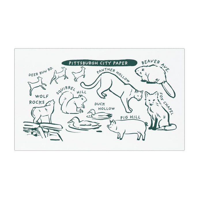 Allegheny County Creatures Car Magnets