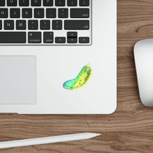 Load image into Gallery viewer, Holographic Pickle Stickers
