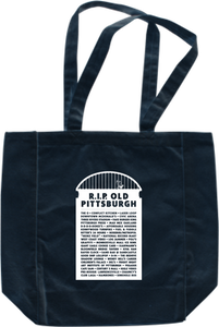 R.I.P. Old Pittsburgh Tote Bag