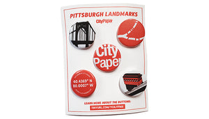 Pittsburgh-Themed Button Packs
