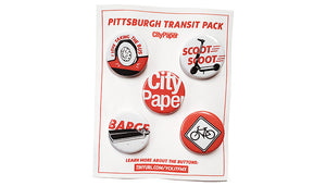 Pittsburgh-Themed Button Packs